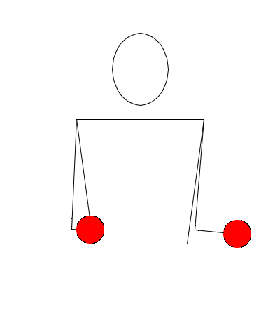žonglovanie s 3 loptičkami - nesprávny hod